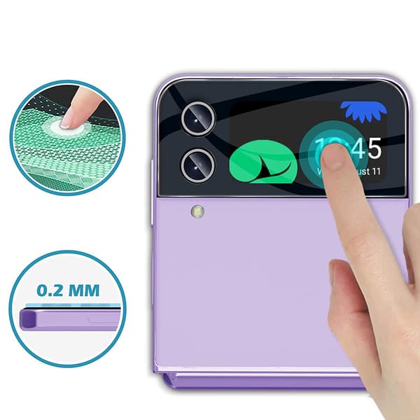 Samsung Galaxy Z Flip 4 Kameralinsskydd Standard HD