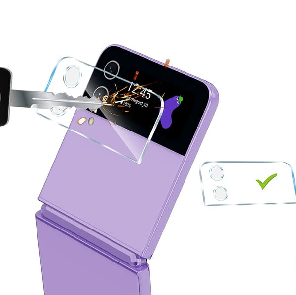 Samsung Galaxy Z Flip 4 Kameralinsskydd Standard HD