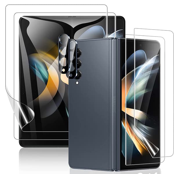 3-PACK 4in1 Z Fold 4 Hydrogel Skärmskydd & 2.5D Kameralinsskydd