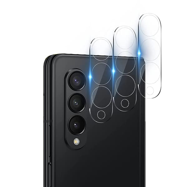 2-PACK Samsung Galaxy Z Fold 4 Kameralinsskydd Standard HD