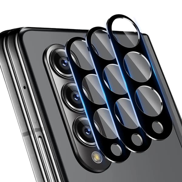 2-PACK Samsung Galaxy Z Fold 4 Kameralinsskydd 2.5D HD