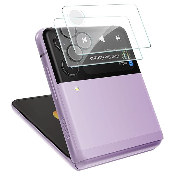 2-PACK Kameralinsskydd Standard HD Samsung Galaxy Z Flip 4