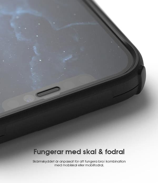 Phonet heltäckande skärmskydd iPhone14 Premium glas