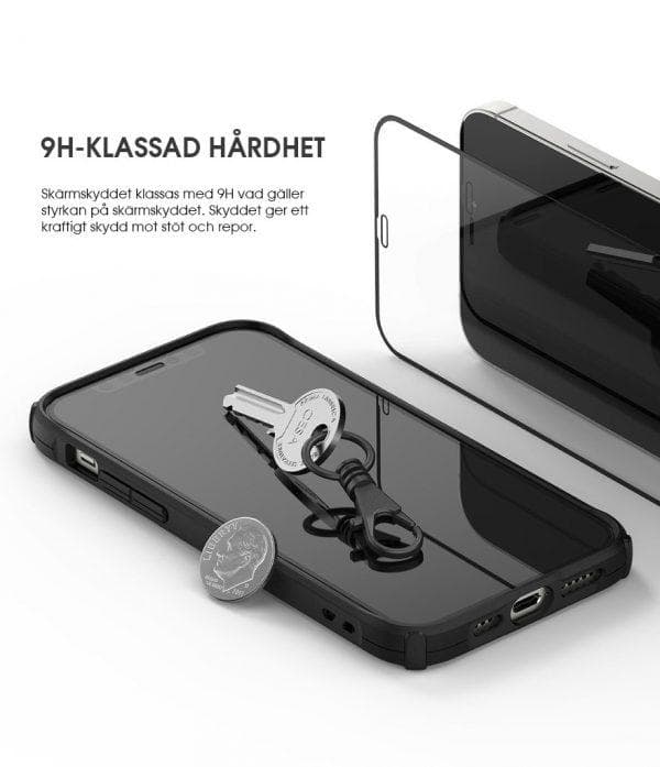 Phonet heltäckande skärmskydd iPhone14 Premium glas