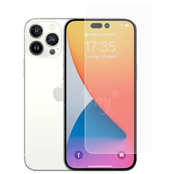 3-PACK iPhone 14 Pro 1 Set Sk�rmskydd + Kameralinsskydd HD 0,3mm