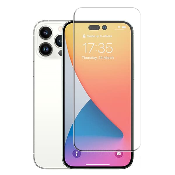 3-PACK iPhone 14 Pro 1 Set Sk�rmskydd + Kameralinsskydd HD 0,3mm