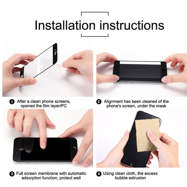 3-PACK iPhone 14 Pro 1 Set Sk�rmskydd + Kameralinsskydd HD 0,3mm