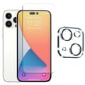 Miniatyrbild 3 av 11: 3-PACK iPhone 14 1 Set Skärmskydd + Kameralinsskydd HD 0,3mm