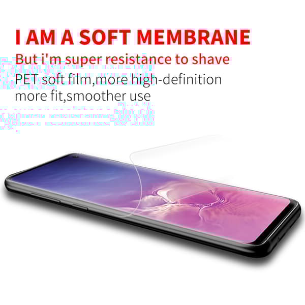 2-PACK Galaxy S10e Mjukt Skärmskydd PET 9H 0,2mm