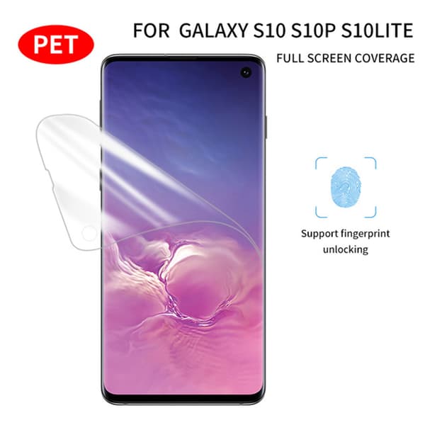 2-PACK Galaxy S10e Mjukt Skärmskydd PET 9H 0,2mm