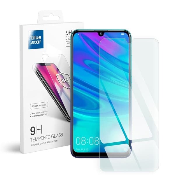 Blue Star Huawei P Smart (2019) Härdat Glas Skärmskydd