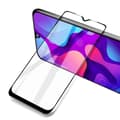 Miniatyrbild 3 av 8: Xiaomi Redmi 10C Härdat Glas Skärmskydd Full Glue - Svart