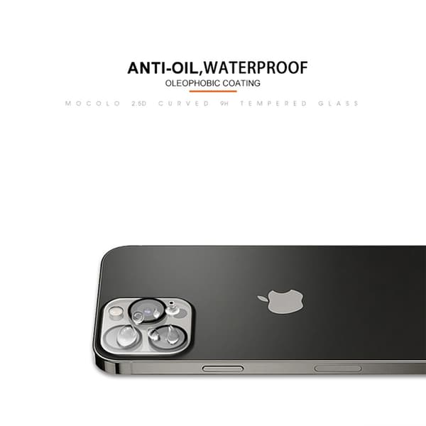 Mocolo Heltäckande Kameraskydd iPhone 14 Pro Härdat Glas