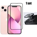 Miniatyrbild 2 av 11: iPhone 14 Sk�rmskydd + Kameralinsskydd 2.5D HD 0,3mm