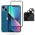 Miniatyrbild 1 av 11: iPhone 14 Sk�rmskydd + Kameralinsskydd 2.5D HD 0,3mm