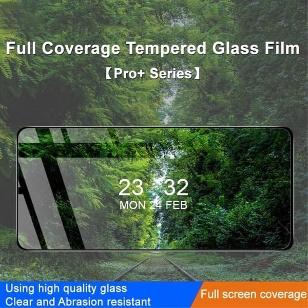 Motorola Moto G32 4G IMAK Pro+ Full Coverage Tempered Glass Black Frame