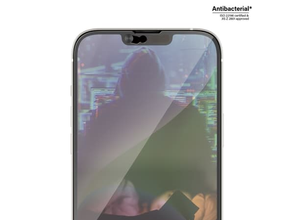 PanzerGlass CamSlider - Skärmskydd för mobiltelefon - lämplig för fodral - glas - ramfärg svart - för Apple iPhone 13 Pro Max, 14 Plus