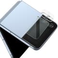 Miniatyrbild 4 av 7: [2-PACK] Galaxy Z Flip 4 Kameralinsskydd i Härdat glas HD - Clear