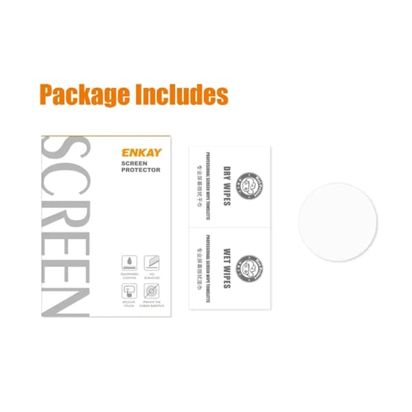 [1-Pack] ENKAY Galaxy Watch 4 Classic (46mm) Härdat Glas Skärmskydd
