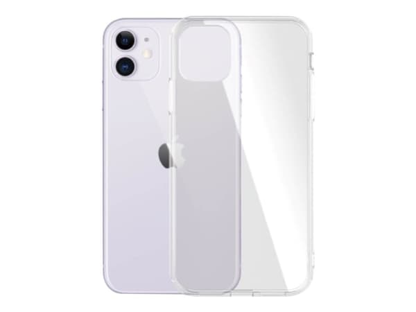 PanzerGlass HardCase - Matkapuhelimen takakuori - termoplastinen polyuretaani (TPU) - läpinäkyvä - Apple iPhone 11, XR -puhelimelle