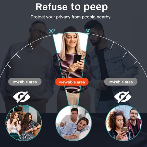 Beskyt Privatlivets Fred - iPhone 14 Pro Glas