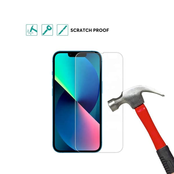 Skärmskydd iPhone 14 Plus Tempererat Glas Crystal Guard