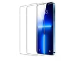 Miniatyrbild 6 av 6: 2-PACK Skärmskydd iPhone 14 Pro Max Tempererat Glas