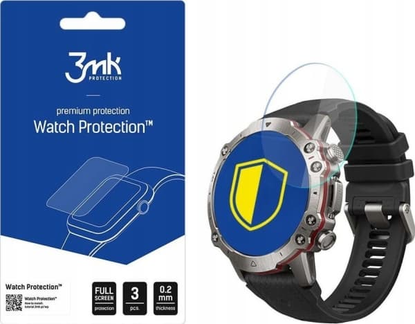3MK Szkło hybrydowe 3MK FlexibleGlass Watch Amazfit Falcon