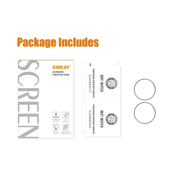 [1-PACK] ENKAY Galaxy Watch 5 Pro (45mm) Härdat Glas Skärmskydd