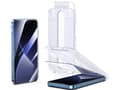 Miniatyrbilde 1 av 5: Joyroom Joyroom Easy Fit herdet glass fullskjerm med monteringsramme for iPhone 14 Plus (6,7") (JR-DH11)