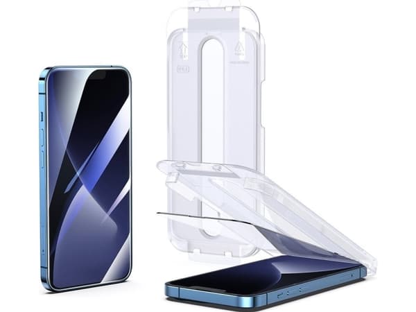 Joyroom Joyroom Easy Fit herdet glass fullskjerm med monteringsramme for iPhone 14 Plus (6,7") (JR-DH11)