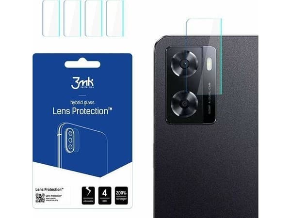 3MK Hybridilasi kameran linssille 3MK Lens Protect OnePlus Nord N20 SE [4 PACK]