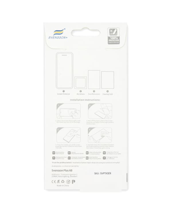 Svensson Plus Full Cover Tempered Glass for iPhone 14 Pro 10-pack