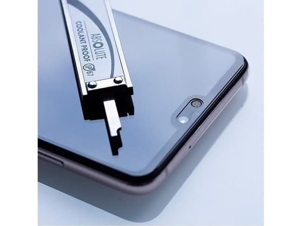 3MK FlexibleGlass Max Samsung Galaxy A115 A11 juodos spalvos rėmeliu, hibridinis stiklas su reinforced edges