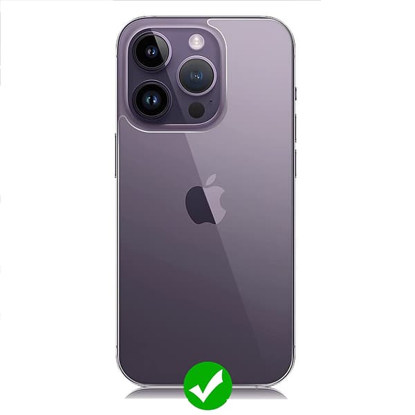 2-PACK Baksida Skärmskydd 0,3mm iPhone 14 Pro