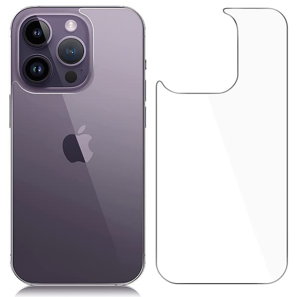 2-PACK Baksida Skärmskydd 0,3mm iPhone 14 Pro