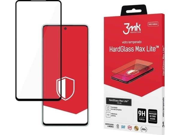 3Mk Samsung Galaxy A73 5G Black - 3Mk HardGlass Max