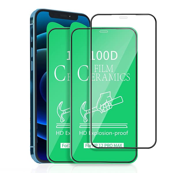3-PACK iPhone 14 Keramiskt Skärmskydd HD 0,3mm