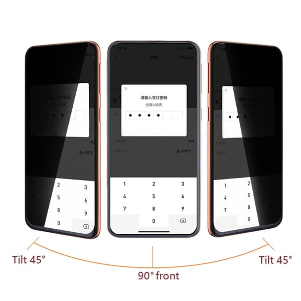 Xiaomi Mi 11T Pro Skärmskydd Anti-Spy HD 0,3mm