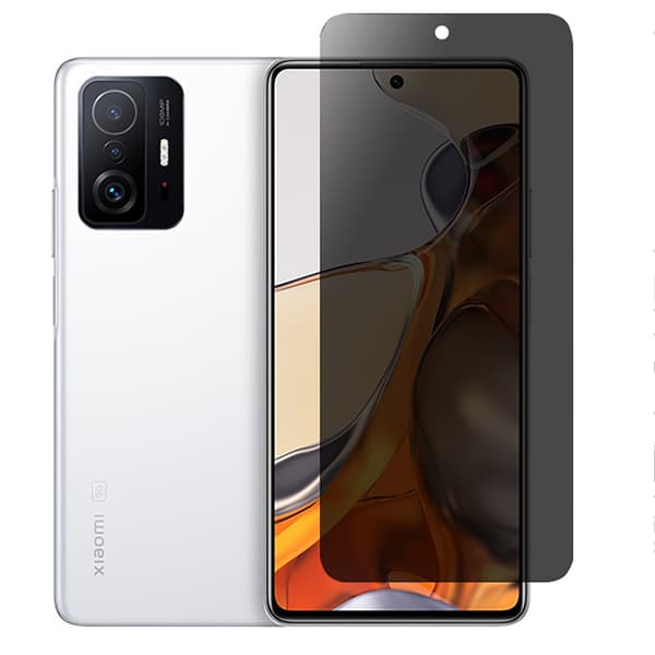 3-PACK Xiaomi Mi 11T Pro Skärmskydd Anti-Spy HD 0,3mm