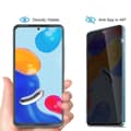Miniatyrbild 8 av 10: 2-PACK Skärmskydd Anti-Spy HD 0,3mm Redmi Note 11 Pro 5G