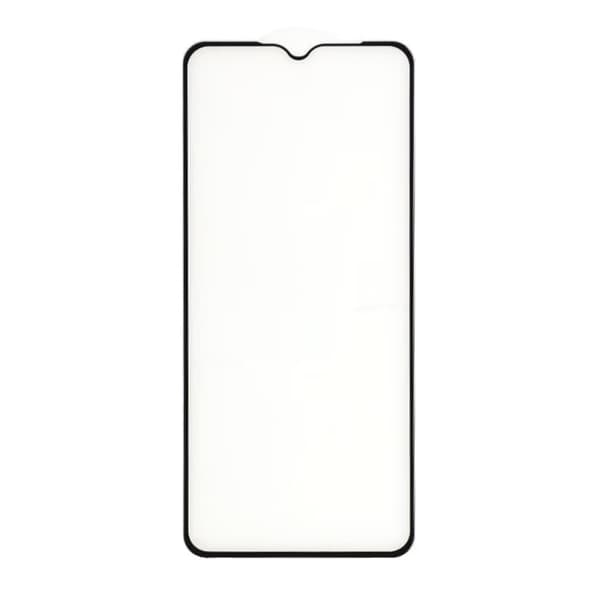 Skärmskydd Samsung Galaxy A04s - 3D Härdat Glas - Svart (miljö)