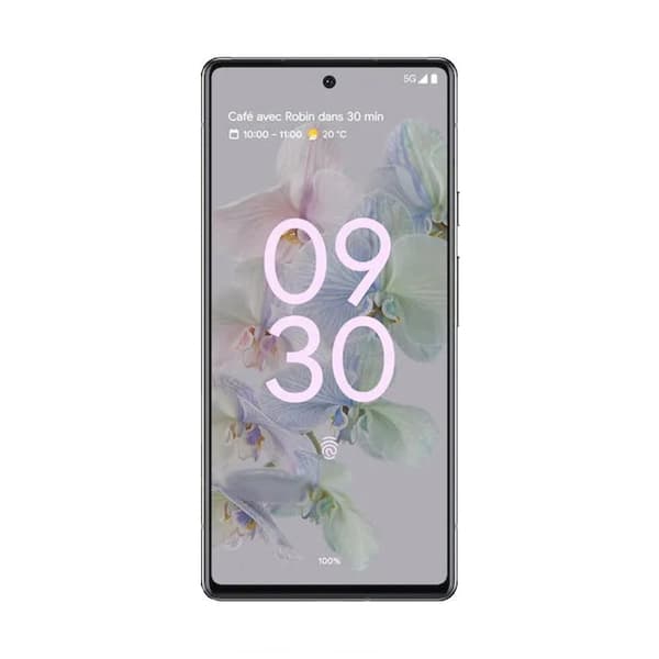 Skärmskydd Google Pixel 6A - 3D Härdat Glas - Svart (miljö)