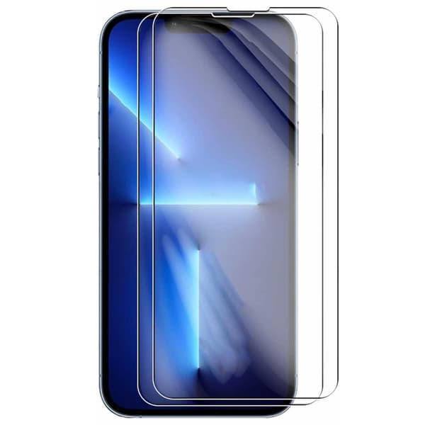 2-Pack iPhone 14 Skärmskydd HD Härdat Glas