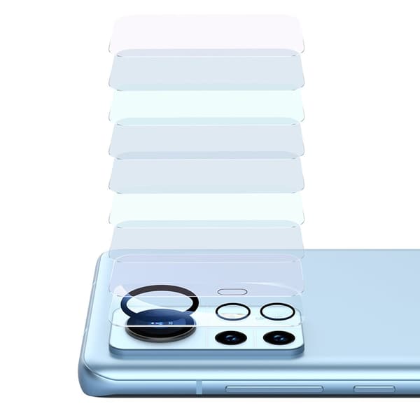BASEUS Xiaomi 12 Pro Kameralinsskydd i Härdat Glas 0.3mm Rengörings kit