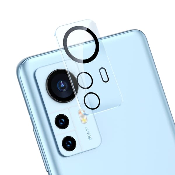 BASEUS Xiaomi 12 Pro Kameralinsskydd i Härdat Glas 0.3mm Rengörings kit