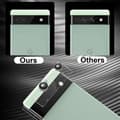 Miniatyrbild 6 av 8: [2-PACK] Google Pixel 6a Härdat glas Kameralinsskydd - Clear
