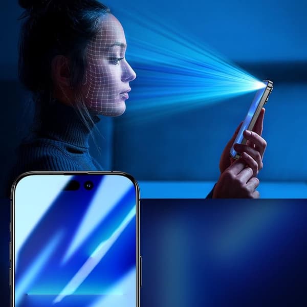 Joyroom iPhone 14 Plus Härdat Glas Skärmskydd Privacy 2.5D
