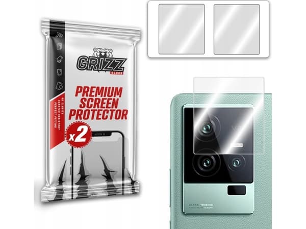 GrizzGlass Hybridglas för Grizz Vivo iQOO 11 kamera