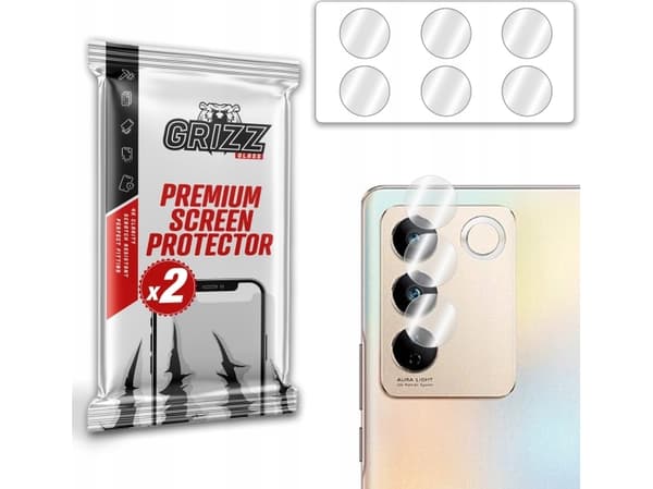 GrizzGlass Hybrid glass for the Grizz Vivo S16 camera